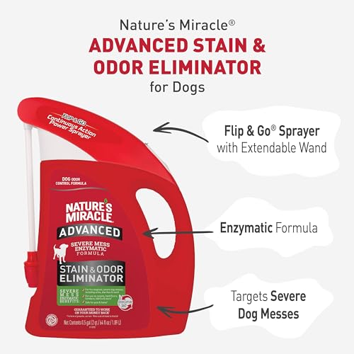 Advanced Dog Stain & Odor Eliminator Foam (Spray / 64 Fl Oz (Pack of 1))