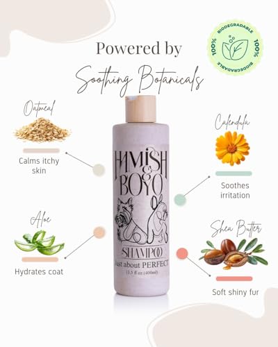 Oatmeal Dog Shampoo for Itchy Skin & Allergies
