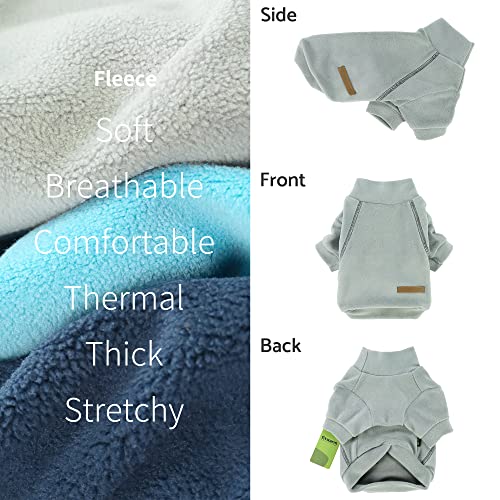 3 Pack Classic Fleece Sweater (Small / Blue-Grey-Navy)