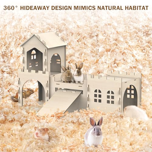 Large Bunny House and Hideouts