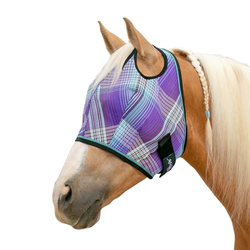 Kensington UV Horse Fly Mask with Web Trim (XL (Large Horse))
