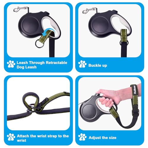 Short Dog Leash (Army Green / Short - 1 Pack)