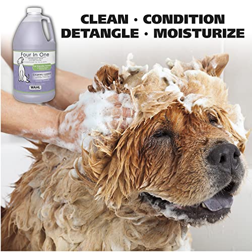 USA 4-in-1 Calming Pet Shampoo for Dogs, Lavender Chamomile, 64 oz (64 Ounce)