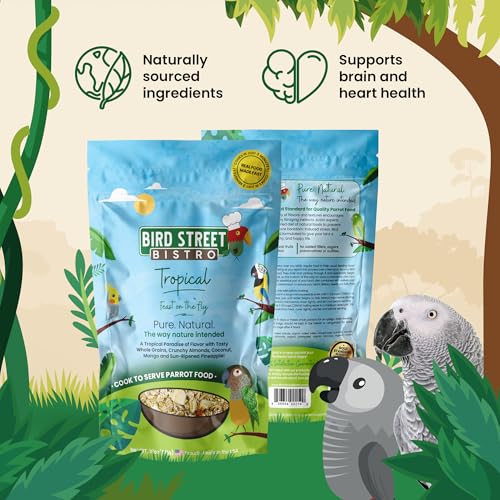 Parrot Food for Parakeets & Cockatiels (1.25 Pound (Pack of 1))