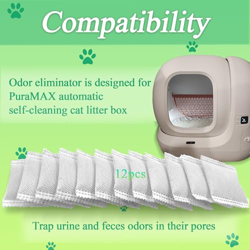 12 PCS Odor Eliminator for PuraMax Self