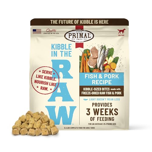Primal Kibble in The Raw (5.4 Pound (Pack of 1))