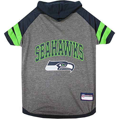 NFL Seattle Seahawks Hoodie for Dogs & Cats (X-Small / Seattle Seahawks)