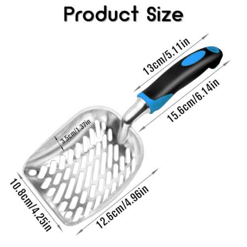 Cat Litter Scoop (L / Blue)