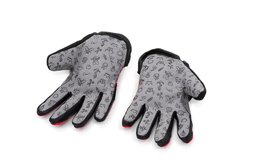 Kids Bike Gloves (Red / 5)