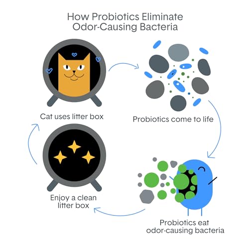 Bot Probiotic Cat Litter Automatic Box 40+ Day Odor Control 16 lb (16 lb)