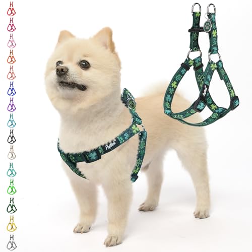 No Pull Dog Harness Small Sized Step (Green(St. Patrick) / Small)