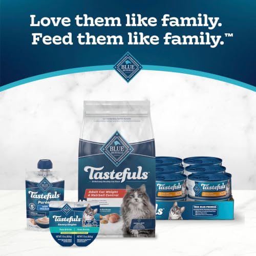 Tastefuls Chicken Weight & Hairball Control Dry Cat Food (3 Pound (Pack of 1))