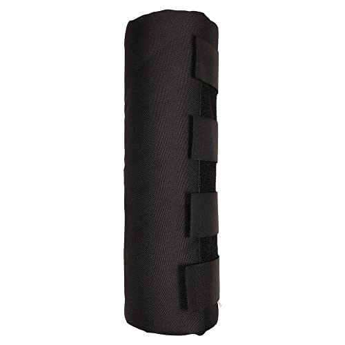Quick Wrap No Bow Leg Wraps for Horses (Black / 12")