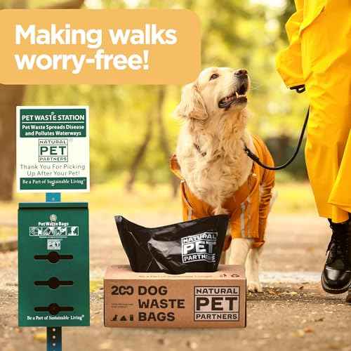 Commercial Bulk Dog Waste Bags (Black / 2000 Count (Pack of 1))