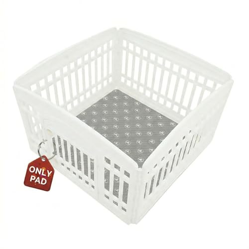 2 Pack 36"x36" Reusable Playpen Training Pad for Puppies (Gray White / 36"x36" (2 Packs))