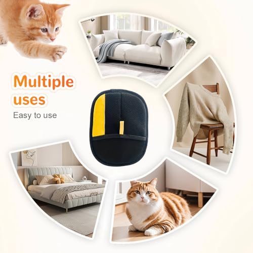 Pet Hair Remover Gloves (1 Pcs)