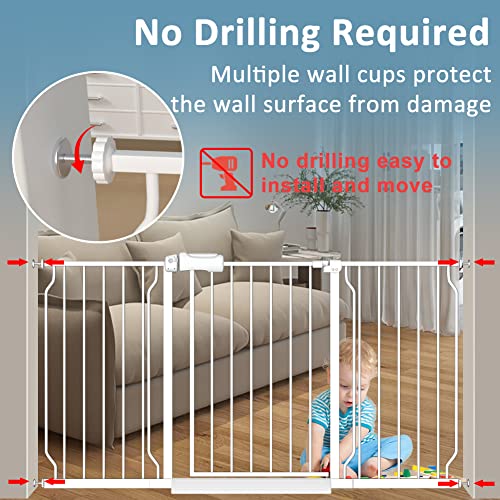 Extra Wide Baby Gate 38.6 (38.58"-43.31"/98-110cm)