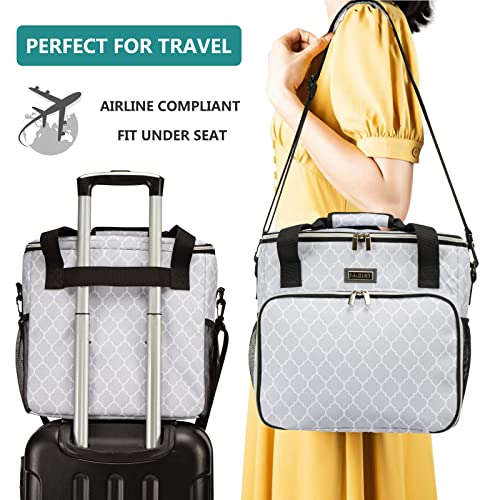 Dog Travel Bag (DLwhite / Medium)