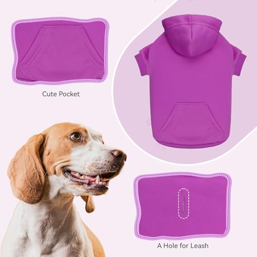 Dog Sweaters for Medium Dogs (Medium / Purple)