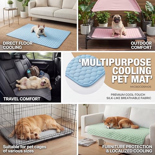 Summer Cooling Mat & Sleeping Pad (59" x 40" / Pink)