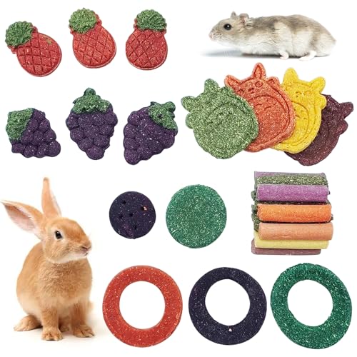 27 PCS Rabbit Chew Toys for Teeth