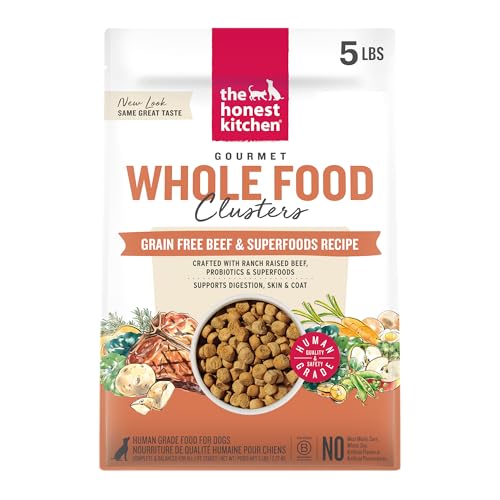 Grain Free Beef & Superfoods Whole Food Clusters (5 Pound (Pack of 1))