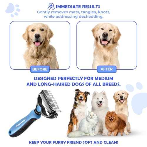 Undercoat Rake for Dogs & Cats