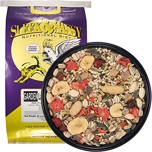 Garden Large Hookbill Parrot Food for Large Conures (20 Pound (Pack of 1))
