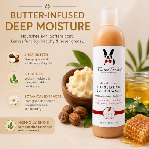 Exfoliating Butter Wash Dog Shampoo (8 oz)