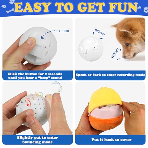 Rechargeable Interactive Moving Dog Toys