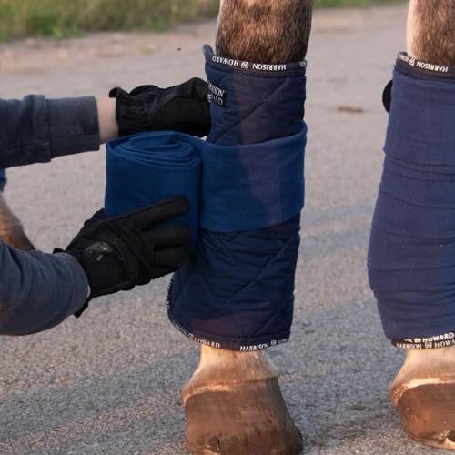 Quilted Horse Leg Wraps (Large / Navy)