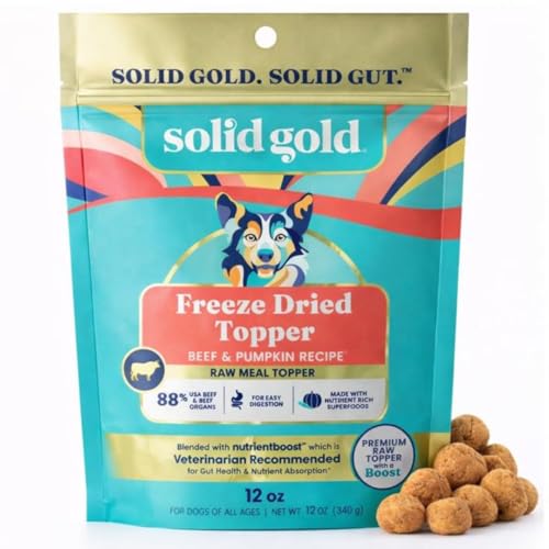 Freeze Dried Dog Food Topper & Treats (12 Ounce)