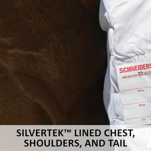 Soft Interlock Mesh II Attached Neck Euro Bellyband Leg Shield Horse Fly Sheet (Horse Size 82 / Silver)