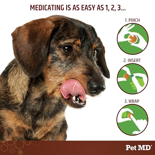 Wrap-A-Pill with Probiotics - Peanut Butter Dog Pill Wrap - 4.2oz