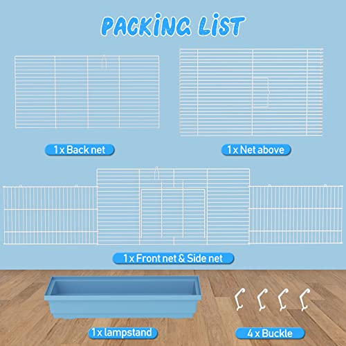 Hamster cage for Hamsters (Medium / Blue)