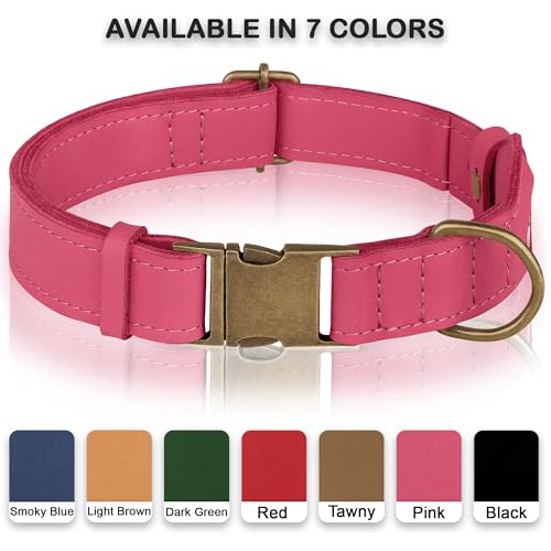 AirTag Dog Collar (Pink / XS, 9"-12" Neck Fit)