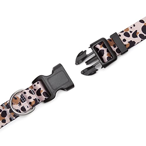 Adjustable Dog Collar (Small / Leopard)