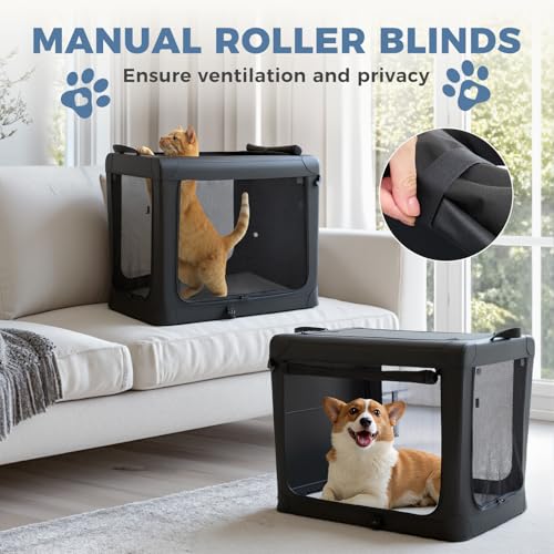 Soft Dog Crate 30 Inch (Black / 36 Inch)