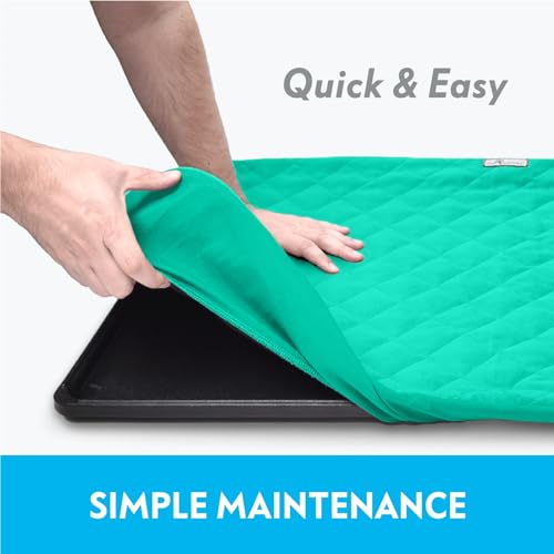 Fitted Fleece Top Pan Liner for Critter Nation Cage (Green / Top Pan Liner)