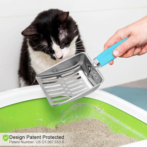 Cat Litter Scoop (M / Blue)
