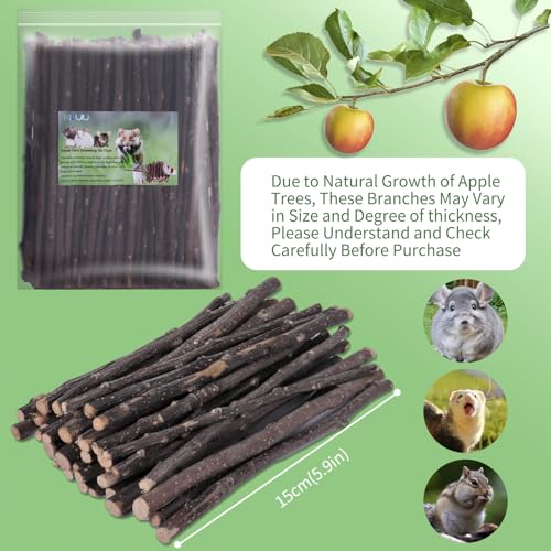 Apple Wood Chew Sticks (4.23 Ounce (Pack of 1))