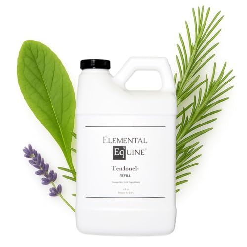 Elemental Equine Tendonel Liniment Rub for Horses 64oz