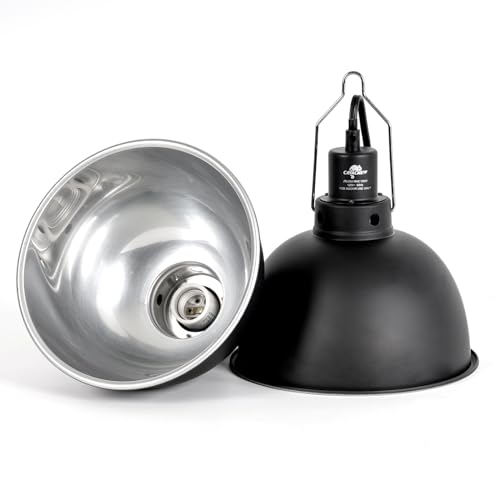 2 Pack Reptile Light Fixture (8.5in)