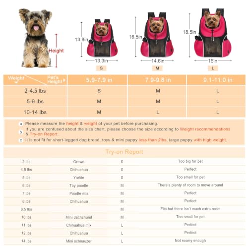 Pet Dog Carrier Backpack (Rethink Pink)
