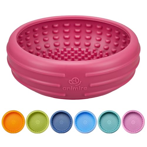 Dog Lick Bowl (L / Rose)