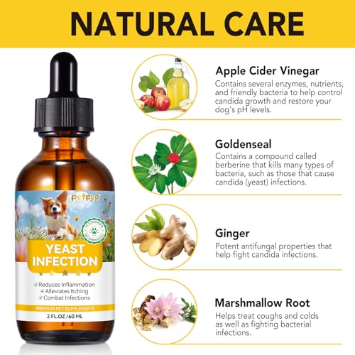 Yeast Infection Treatment for Dogs (2.02FL.OZ(dog yeast))