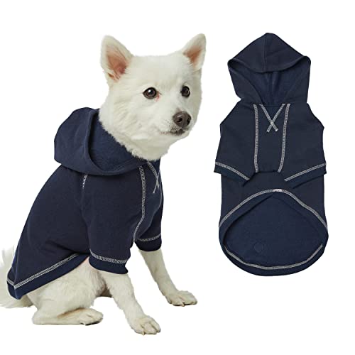 Essentials Dog Hoodie (20 inch (Pack of 1) / Dog Hoodie - Midnight Blue)