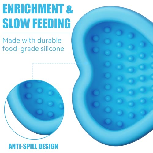 Lick Mat for Dogs (L / A-Light blue)