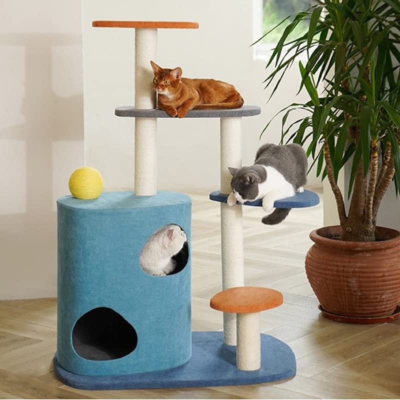 Cat Tree House Condo Furniture Climbing Tower Multi