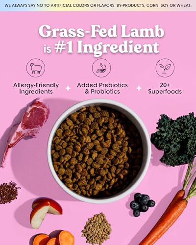 Lamb Probiotic Dry Dog Food (18 Pound)